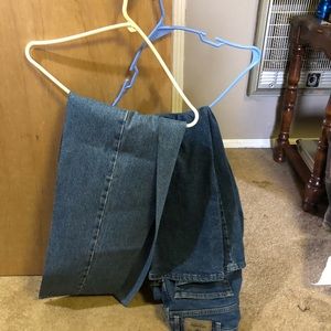 2 pairs Wrangler Regular Fit Blue Jeans. Nwot